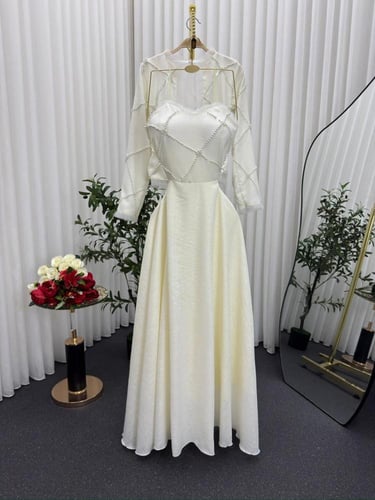 فستان سهره قطعتين