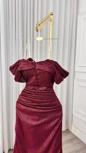 فستان سهره وردي