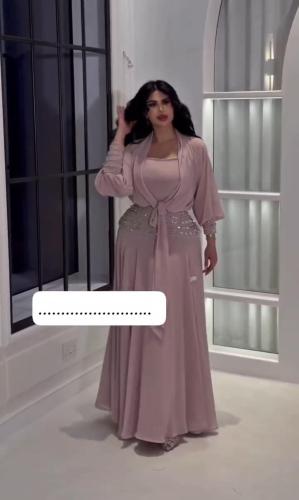 فستان سهره وردي