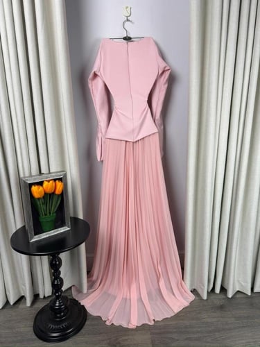 فستان سهره وردي