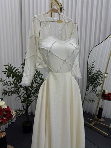 فستان سهره قطعتين