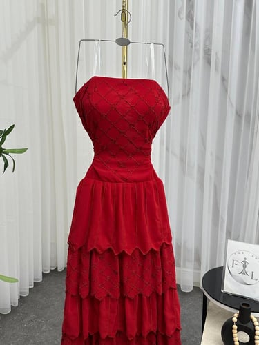 فستان سهره احمر