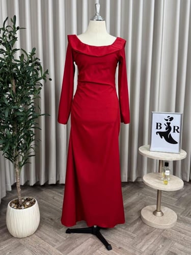 فستان سهره احمر