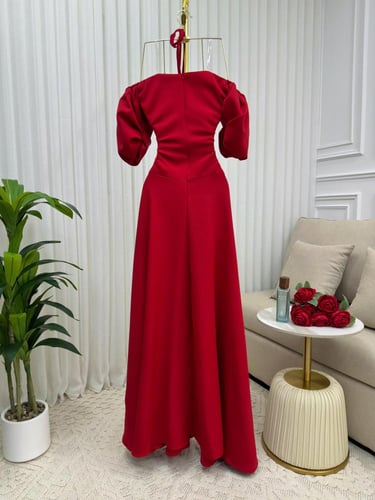 فستان سهره احمر