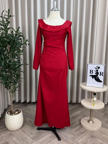 فستان سهره احمر