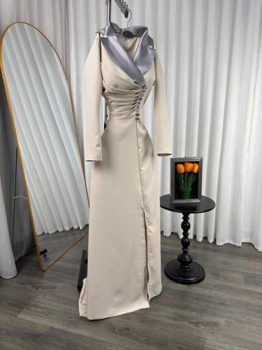 فستان سهره بيج