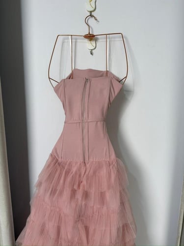 فستان سهره عنابي دانتيل