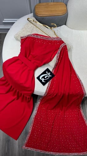 فستان سهره احمر