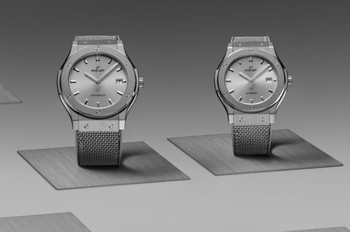 ساعه هوبلت نسائي مقاسين