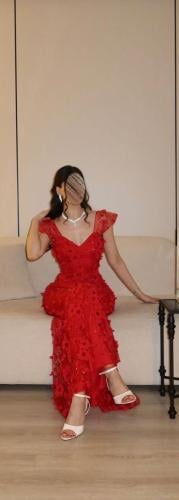 فستان سهره احمر