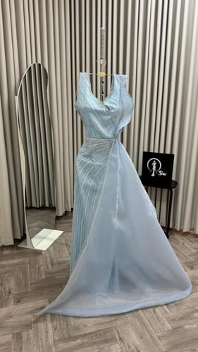 فستان سهره سماوي