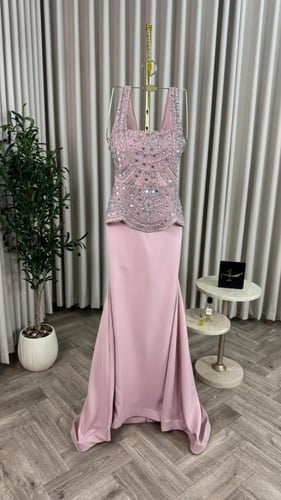 فستان سهره بينك