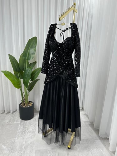 فستان سهره اسود