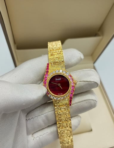 ساعه بياجيت زركون داموند ذهبي هاي كوالتي