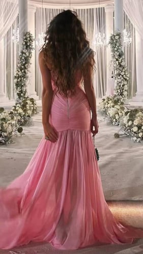 فستان سهره وردي