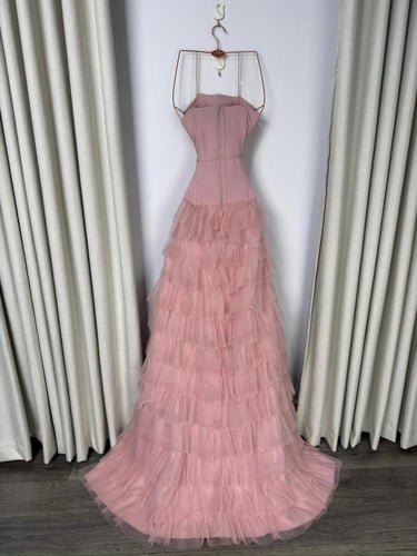 فستان سهره عنابي دانتيل