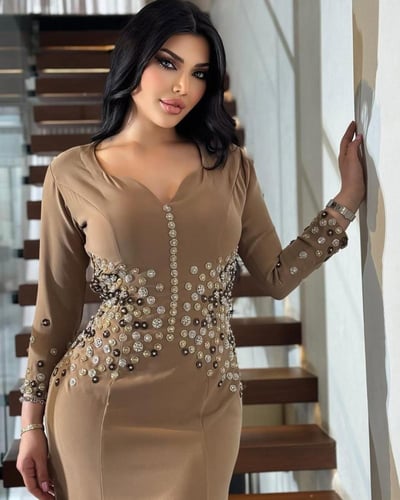 فستان سهره بيج