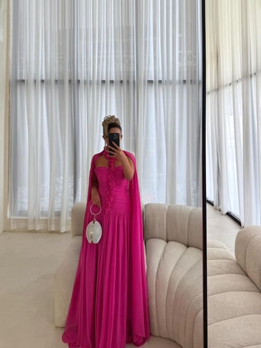 فستان سهره وردي