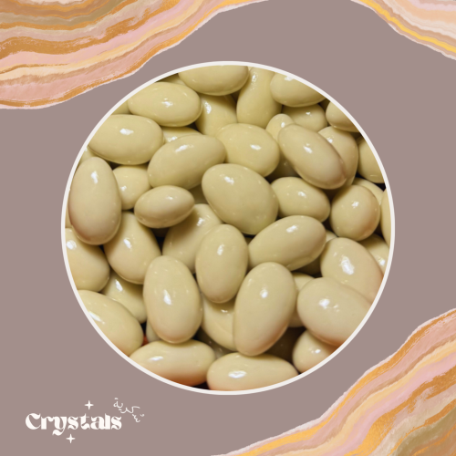 شوكلاته بلجيكيه بيضا (دراجية باللوز)