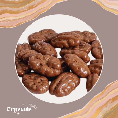 شوكلاته بلجيكيه بالحليب (دراجية بالبيكان)