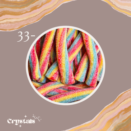 جلي الأعواد الملونه محشية