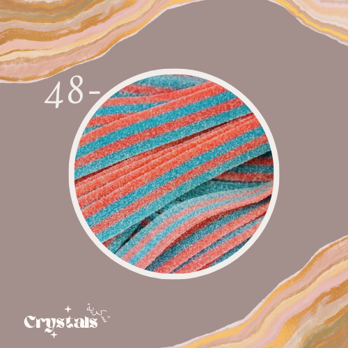 شرايط التوت الأزرق والأحمر الحامضة