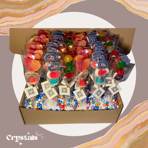 توزيعات أعواد جلي حسب الكمية