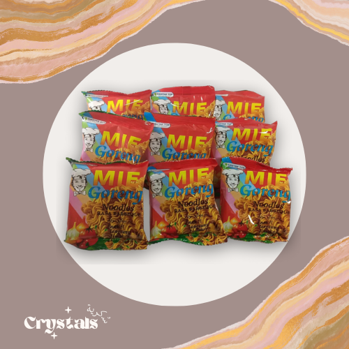 سناك نودلز قابل للأكل قبل الطهي