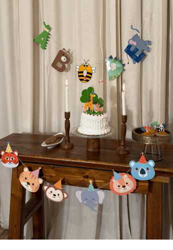 حفلة الغابة الصغيرة – زينة حفلات مخصصة