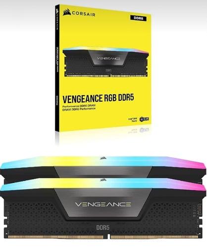 Corsair VENGEANCE RGB DDR5 32GB (2x16GB) 5200MHz C...