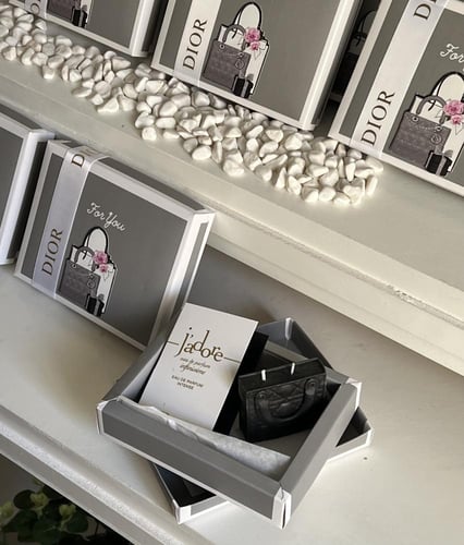 شمعة ديور Handmade مع عينة ديور أصلية 1ml