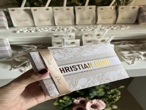 بوكس عينة عطر ديور الأصلي مع حجر عطري