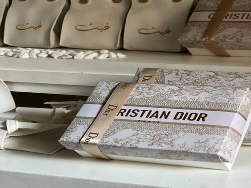 بوكس عينة عطر ديور الأصلي مع حجر عطري