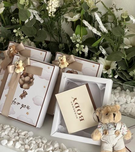 ميدالية الدب مع عطر بربري