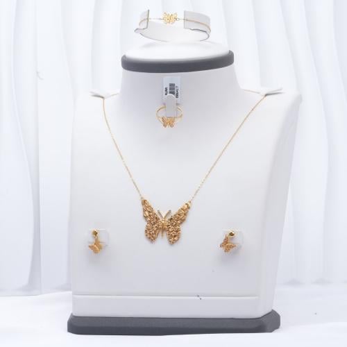 طقم ذهب عيار 21