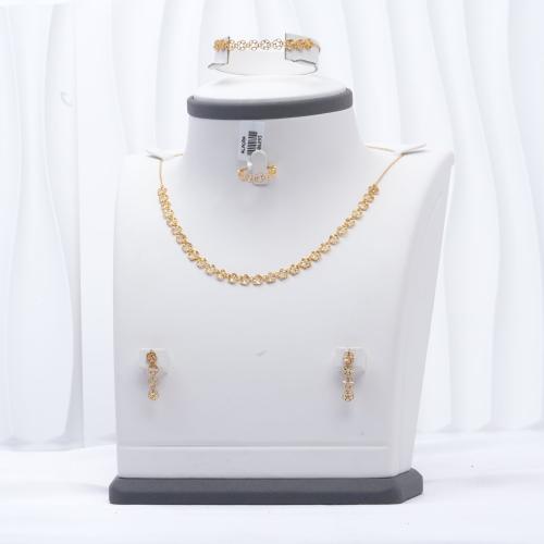 طقم ذهب عيار 21
