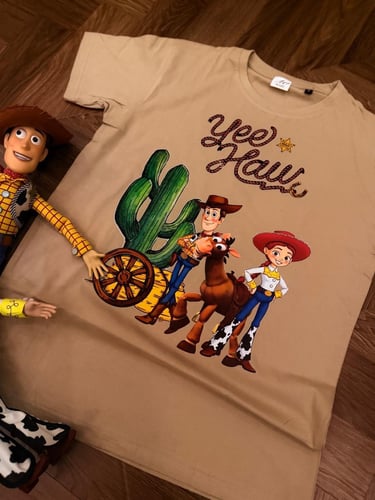 تي شيرت اودي و جسي toy story