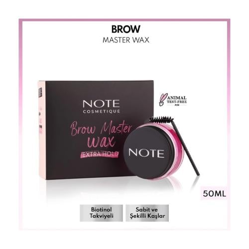 واكس تثبيت الحواجب برو ماستر من نوت بثبات قوي 50 مل – NOTE Brow Master Wax Extra Hold