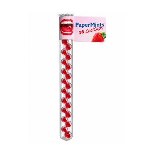 حبيبات منعشة للفم بنكهة الفراولة PaperMints CoolCa...