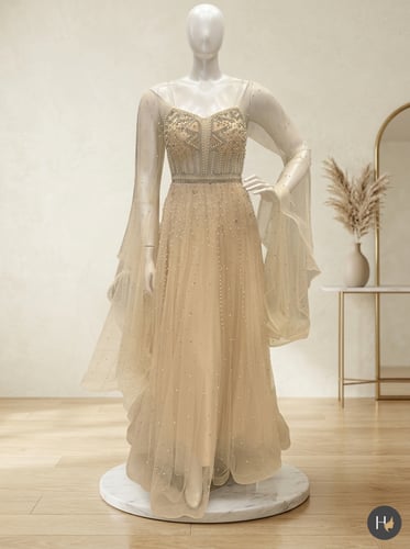 Evening dress how French