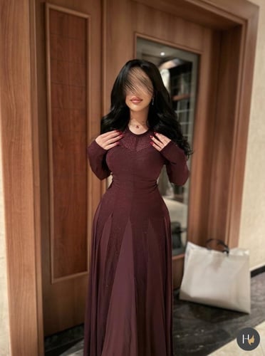 Soft crystal tulle dress