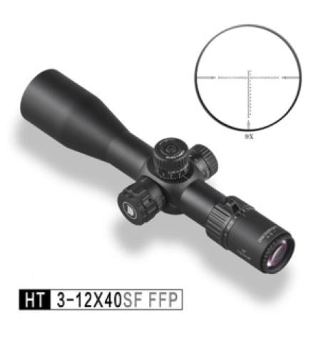 دربيل بندقية ديسكفري HT 3-12X40SF FFP