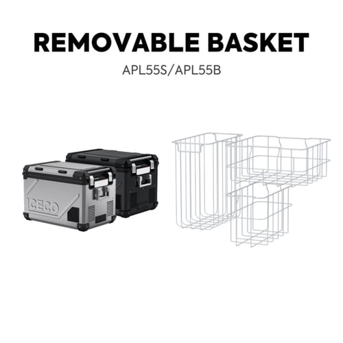 ثلاجة ايسكو 55 لتر اسود ICECO APL