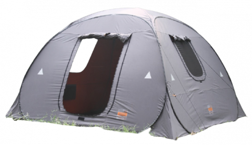 خيمة المكشات القاضي 4x4 متر رمادي