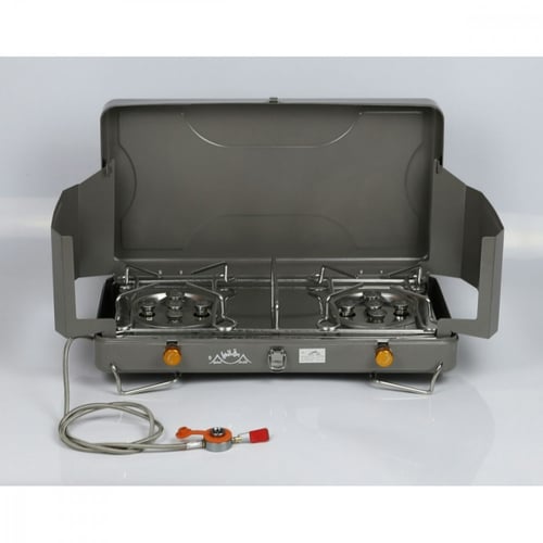 موقد F16 عينين اللون رمادي مع شنطة