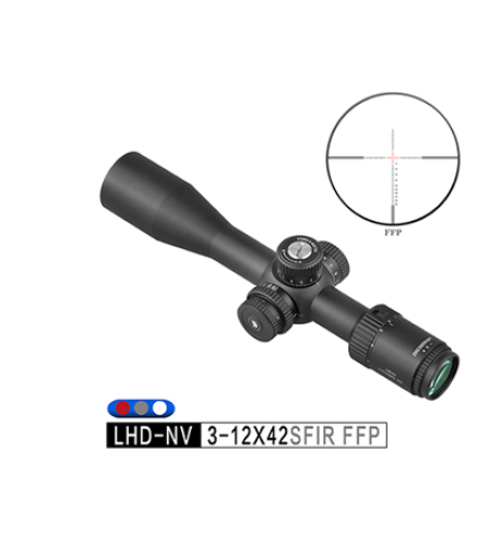 دربيل بندقية ديسكفري LHD-NV 3-12X42SFIR FFP