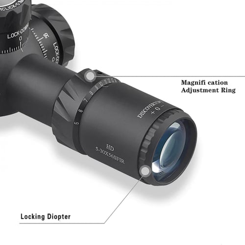 دربيل بندقية ديسكفري HD 5-30X56SFIR FFP