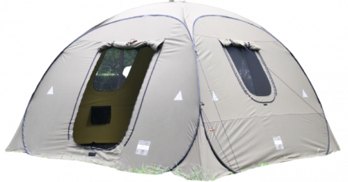 خيمة المكشات القاضي 4x4 متر زيتي