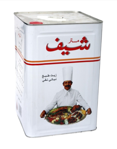 زيت نباتي صافي مستر شيف 17 لتر