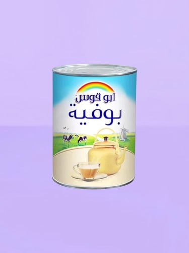 ابو قوس بوفيه حليب كامل الدسم نص كرتون